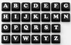 Personalised Clicker Keychain with Chain | Custom Name Key Tag