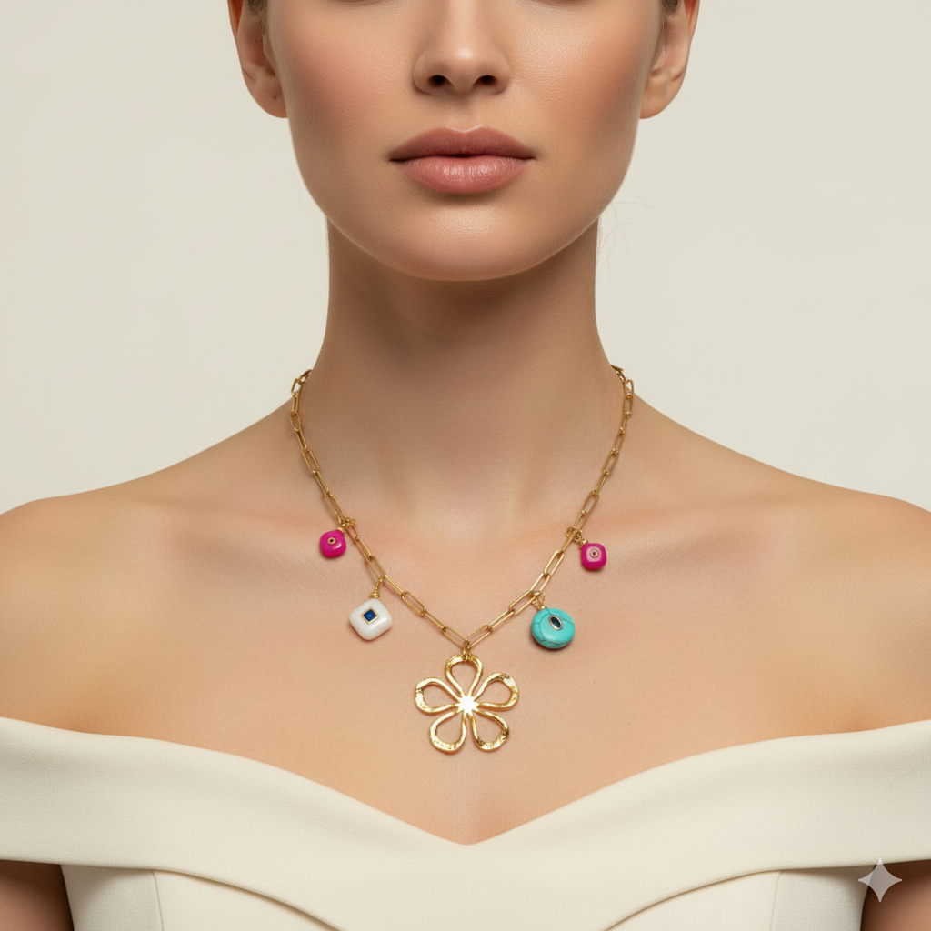 Ocean Blossom Necklace