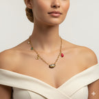 Solvra Tiger Eye Necklace